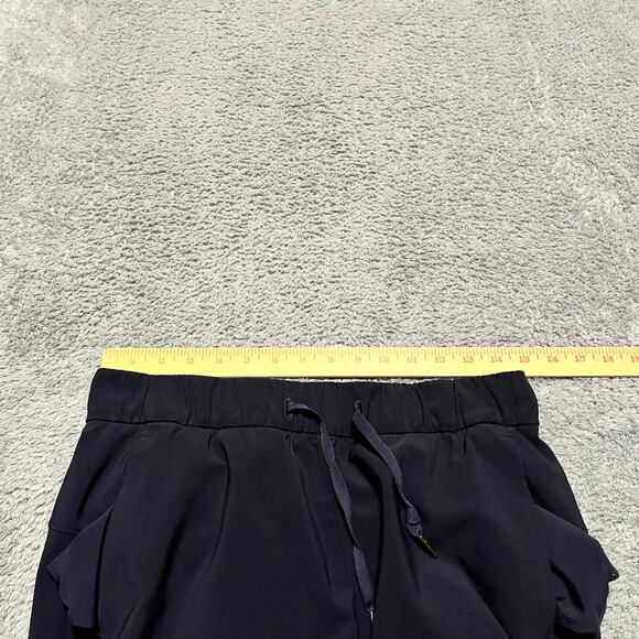 Lululemon Pants Womens 6 On The Fly 27"  Travel Performance Blue W5AHOS - Picture 7 of 9
